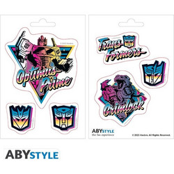 Transformers Αυτοκόλλητα 16X11Cm/ 2 Φύλλα Vaporwave (ABYDCO895)