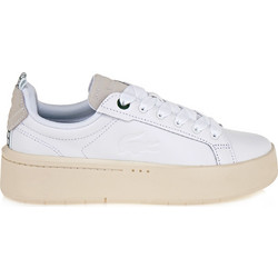 Lacoste Γυναικεία Sneakers Flatforms Λευκά 45SFA004065T