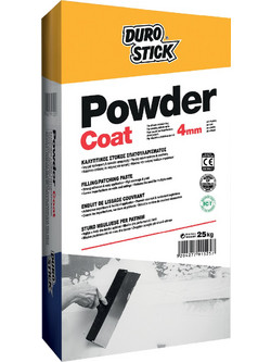 Powder Coat 5kg ΛΕΥΚΟΣ Καλυπτικός στόκος σπατουλαρίσματος έως 4mm / στρώση - DUROSTICK