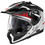 Nolan N70-2 X Bungee 39 Metal White Black Red Κράνος Μηχανής Crossover / Modular 1500gr