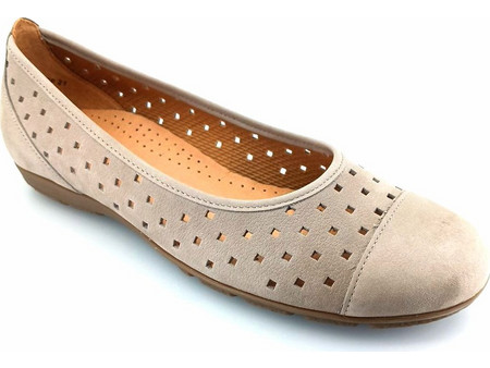 Gabor 169.12 μπαλαρίνες (πούρο δέρμα nubuck)