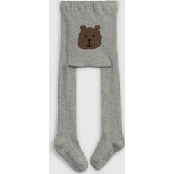 Γκρι Νηπιακό Brannan Bear Cable-Knit Καλσόν Light heather grey