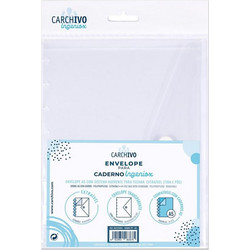 CARCHIVO - ΦΑΚΕΛΟΣ ΔΙΑΦΑΝΟΣ ΜΕ VELCRO INGENIOX A5 - Carchivo