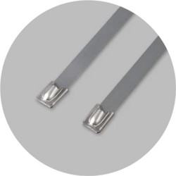 Δεματικά ανοξείδωτα με μπίλια 5mm (100τεμ) BENMAN 70880