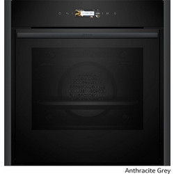 Neff B59CR7KY0 Anthracite Grey Flex Design Kit Φούρνος Ηλεκτρικός Άνω Πάγκου 71lt με Πυρόλυση 59.6cm