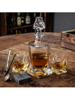 Mikamax - Twisted Decanter Set