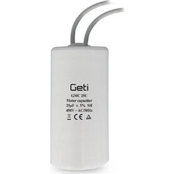 GETI Capacitor for single-phase motors 25uF 450V (GMC 25C)