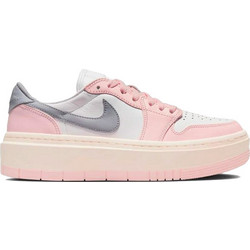 Jordan Air 1 Elevate Low Γυναικεία Sneakers Flatforms Λευκά Ροζ DH7004-600
