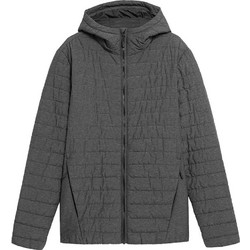 4F Ανδρικό Μπουφάν Χειμωνιάτικο Puffer Ανθρακί H4Z21-KUMP004-22M