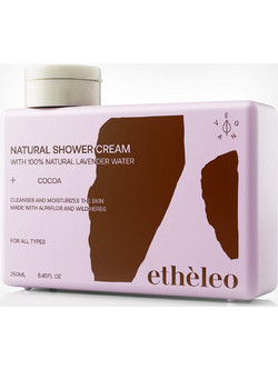 Etheleo Natural Cocoa Κρεμώδες Αφρόλουτρο 250ml