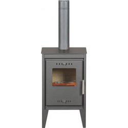 Alfatherm AL Mini Ατσάλινη Ξυλόσομπα 15kW