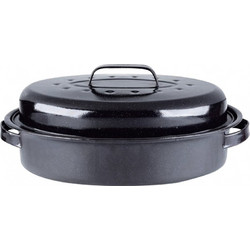 Homestyle Γάστρα Οβάλ με Σχάρα 45cm JM-C04