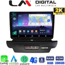 LM Digital ZQ8125 Ηχοσύστημα Αυτοκινήτου με Οθόνη Αφής & GPS