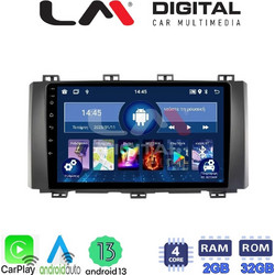 LM Digital ZN4218 Ηχοσύστημα Αυτοκινήτου με Οθόνη Αφής USB Bluetooth & GPS