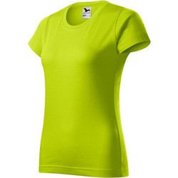 Malfini Basic Γυναικείο Αθλητικό T-Shirt Lime MLI-13462