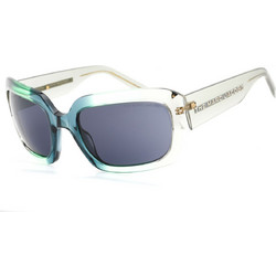 Marc Jacobs MARC574/S 8YW Γυναικεία Γυαλιά Ηλίου Ορθογώνια Κοκάλινα Γκρι με Μαύρο Polarized Φακό
