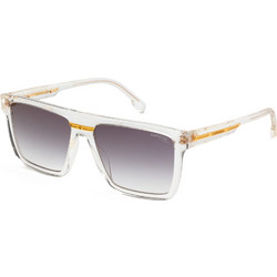Carrera C03S 900FQ Ανδρικά Γυαλιά Ηλίου Τετράγωνα Κοκάλινα Διαφανή με Γκρι Καθρέπτη Φακό