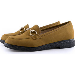2822 Stefania Γυναικεία Loafers - Slip On ΚΑΜΕΛ