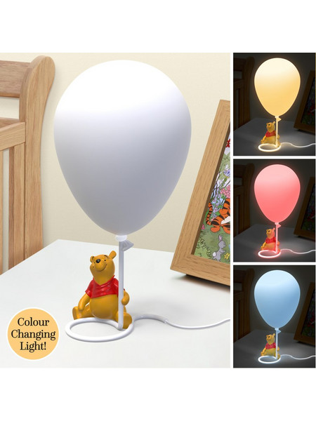 WINNIE THE POOH - Winnie with Balloon - Light 34cm