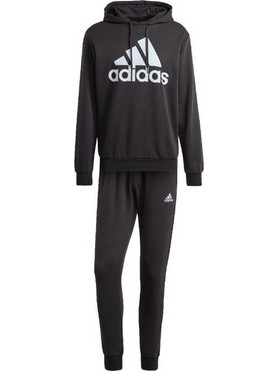 Adidas BL Ft HD TS Ανδρικό Σετ Φόρμας με Λάστιχο Μαύρο IJ8555