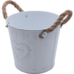 Μεταλλικό Κασπώ Vintage Στυλ σε Διάφορα Χρώματα 16x15cm