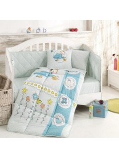 MayHome Σετ Κούνιας Beige 6τμχ