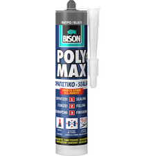 BISON POLYMAX MS ΣΦΡΑΓΙΣΤΙΚΗ ΣΙΛΙΚΟΝΗ ΣΕ ΦΥΣΙΓΓΑ 280ml ΜΑΥΡΗ 7002099