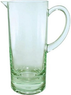 Kανάτα Διάφανη Πράσινη Ψηλή Aκρυλική 285ml Caspari (12x27 cm)