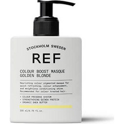 REF Colour Boost Golden Blonde Μάσκα Μαλλιών για Προστασία Χρώματος για Βαμμένα Μαλλιά 200ml
