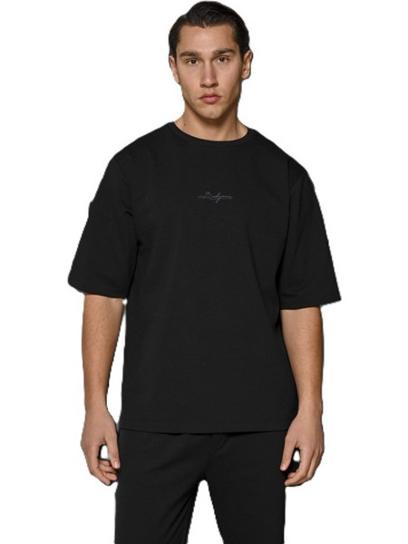 Ανδρική Μπλούζα T-Shirt Oversize Bodymax Premium -Μαύρο- PR-9020