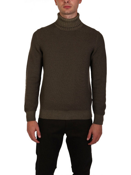 GRAN SASSO ΠΛΕΚΤΟ TURTLE NECK ΧΑΚΙ
