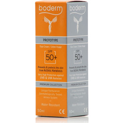 Boderm Prototype Αντηλιακή Κρέμα Προσώπου SPF50 50ml
