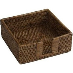 Θήκη Rattan για Χαρτοπετσέτες Φαγητού Caspari