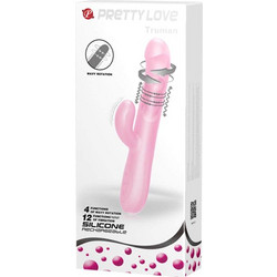 Pretty Love Truman Δονητής Rabbit 23.8cm Ροζ