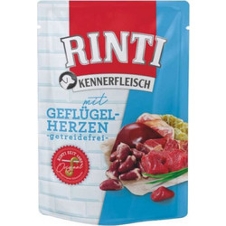 Rinti Kennerfleisch Adult Grain Free with Poultry Hearts 400gr