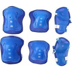 Παιδικό Σετ Προστατευτικών Set Helmet για Ποδήλατο,Πατίνια,Skateboard. Μπλε