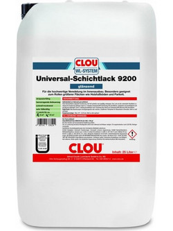 Clou Universal Schichtlack 920 Βερνίκι Επιφάνειας Ξύλου Έτοιμο προς Χρήση Satin 0 1lt