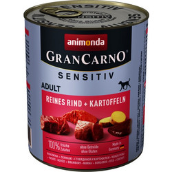 Animonda GranCarno Sensitive Adult with Beef & Potato 800gr