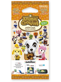 Animal Crossing Happy Home Designer amiibo Card Pack Series 2 Nintendo 3DS