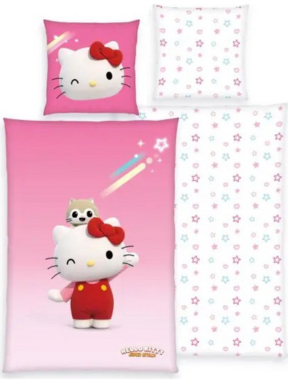 Hello Kitty Duvet Set (Duvet & Pillows)