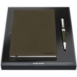 HUGO BOSS HPBH121TL Σετ Ballpoint Pen & Note Pad A5 Gift Set