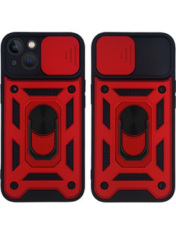 Sonique Ring Armor CamPro Θήκη iPhone 13 Red