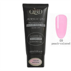 QBD Peach Colored Acrygel 60ml
