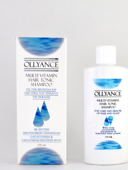 Olyderm Multivitamin Hair Tonic Σαμπουάν για Επανόρθωση για Λιπαρά Ξηρά & Ταλαιπωρημένα Μαλλιά 175ml