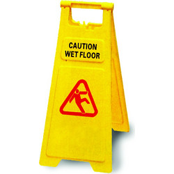 Σήμα Ασφαλείας Delta Cleaning Wet floor ΚΣ20