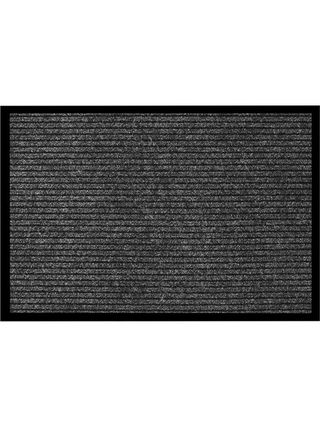 HOME USE πατάκι εισόδου HUH-0207, αντιολισθητικό, 60x40cm, 6mm πάχος, γκρι