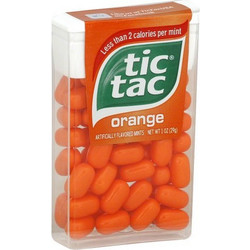 Tic Tac Orange Καραμέλες 18gr Τεμάχιο