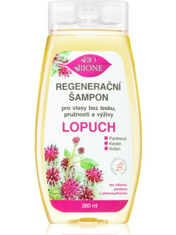 Bione Cosmetics Burdock Σαμπουάν για Επανόρθωση 260ml
