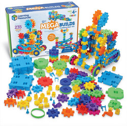 Learning Resources Gears Mega Builds Construction Set