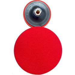 Πέλμα γωνιακού τροχού 125mm αφρώδες Velcro BORMANN PRO BHT2028 043522